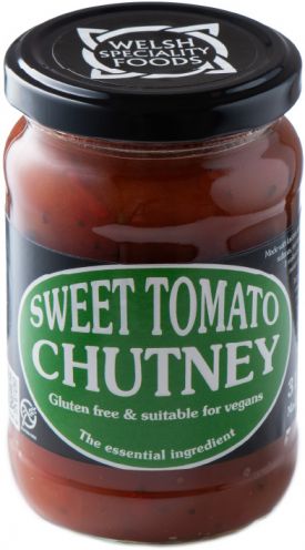 Sweet Tomato Chutney on Welsh Speciality Foods